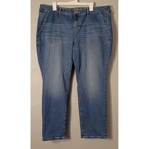 TORRID Boyfriend Straight Jeans Vintage Stretch, Size 20S Inseam 27